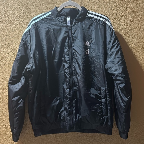 ADIDAS X PELOTON Bomber Jacket - M - Black - Picture 1 of 6